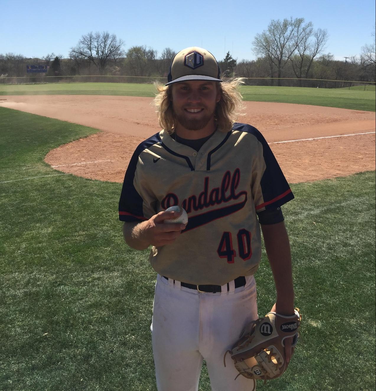 Freshman Blake Tucker Throws No Hitter as Randall Beats Ecclesia