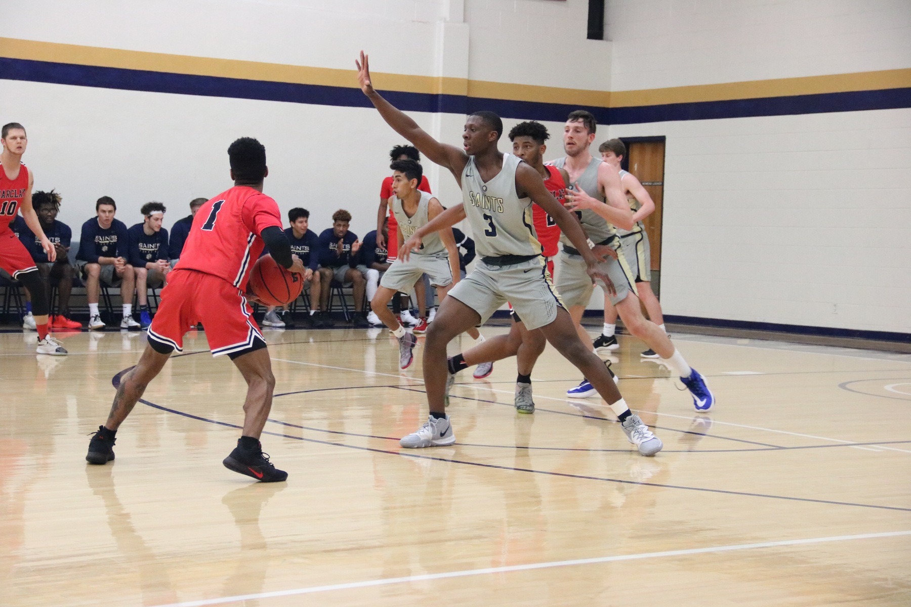 Saints Advance To Championship